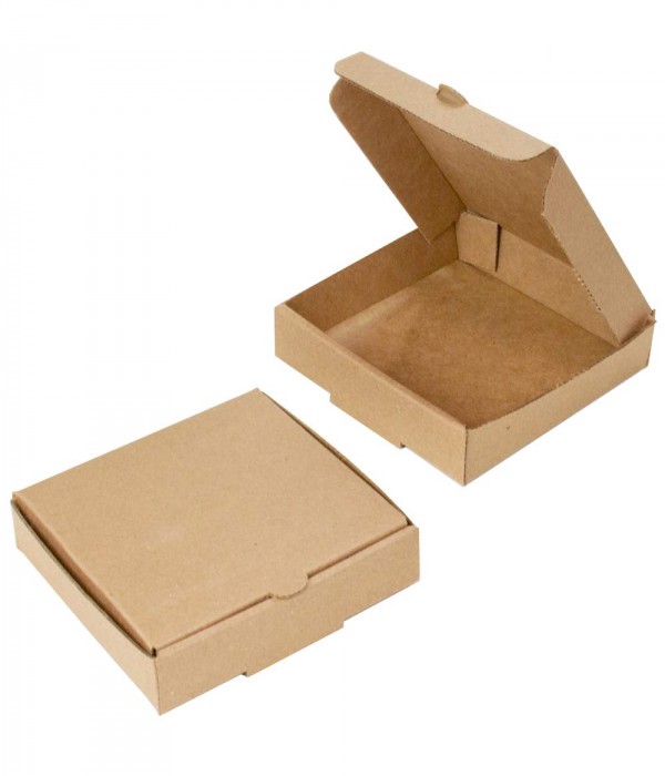 Pizza box 320x320x35mm, brown